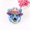 Cartoon Anime Cute Key Cover Cap Silicone Mickey Stitch Bear Keychain Women Gift Owl Porte Clef Minne Key Chain