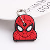 Cartoon Anime Cute Key Cover Cap Silicone Mickey Stitch Bear Keychain Women Gift Owl Porte Clef Minne Key Chain