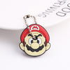 Cartoon Anime Cute Key Cover Cap Silicone Mickey Stitch Bear Keychain Women Gift Owl Porte Clef Minne Key Chain
