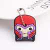 Cartoon Anime Cute Key Cover Cap Silicone Mickey Stitch Bear Keychain Women Gift Owl Porte Clef Minne Key Chain